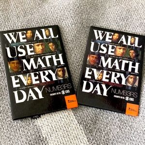 Good used condition NUMB3RS CBS pins